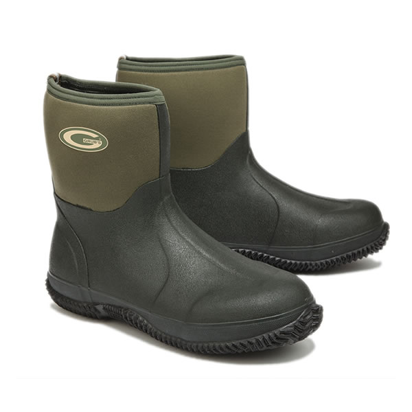 TotallyWellies.Co.Uk Grubs Field Mid Green Wellingtons