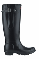 Black Adjustable Hunter Wellingtons