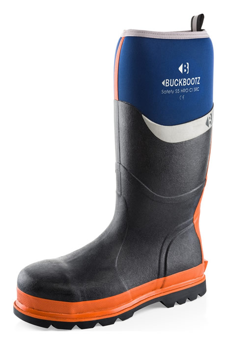 BuckBootz Safety Wellingtons Blue