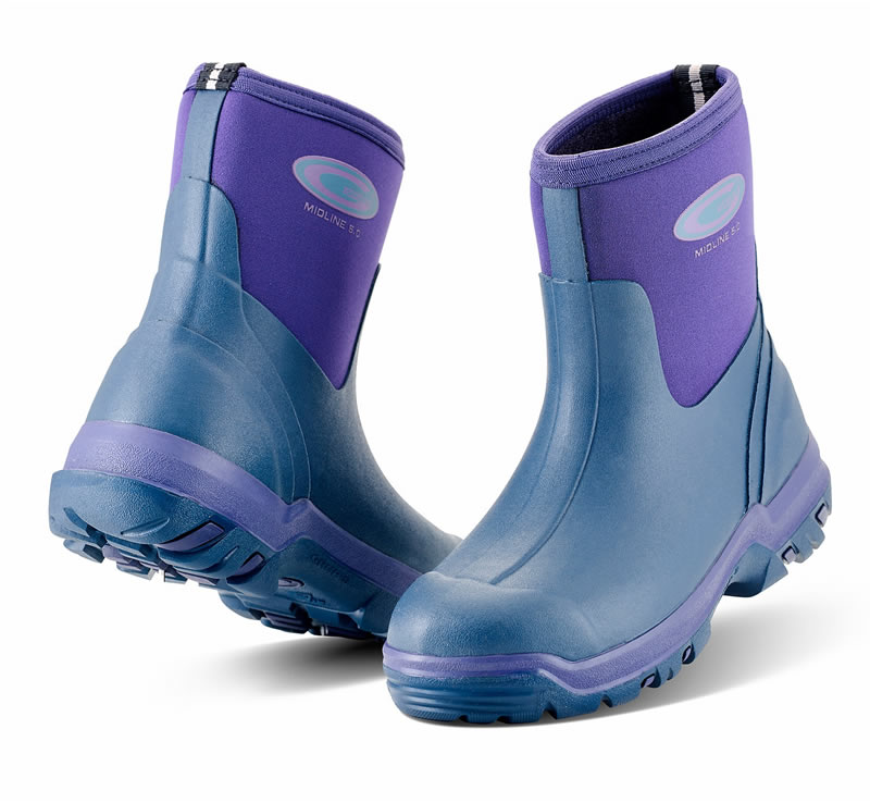 Grubs Midline Violet Wellingtons