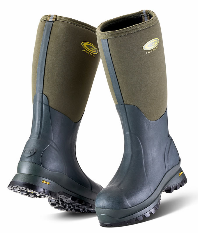 Grubs Snowline Green Wellingtons