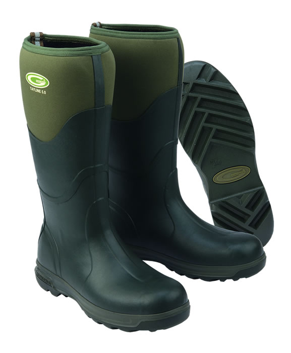 Grubs Tayline Green Wellingtons