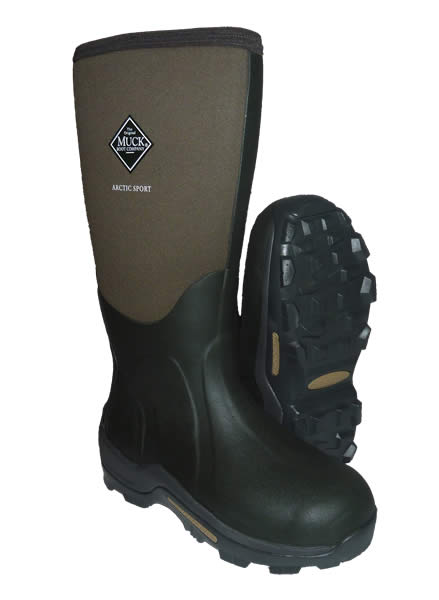 Muck Boot Arctic Sport Moss Green Wellingtons