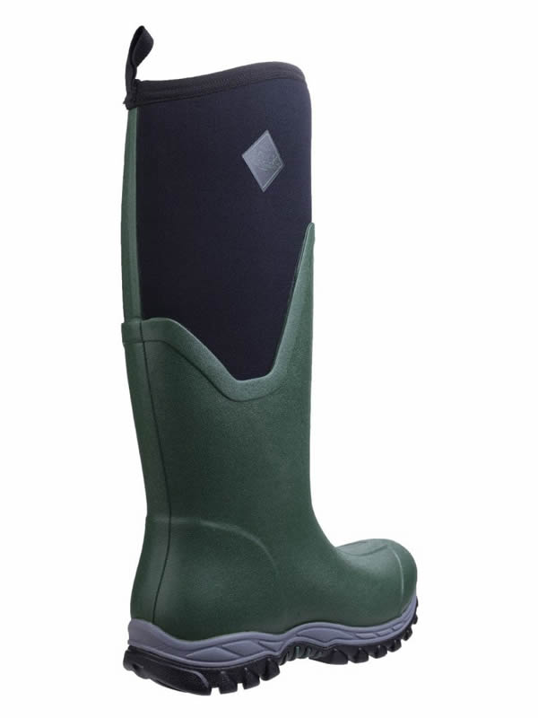 TotallyWellies.Co.Uk - Muck Boot Arctic Sport II Tall Green Wellingtons