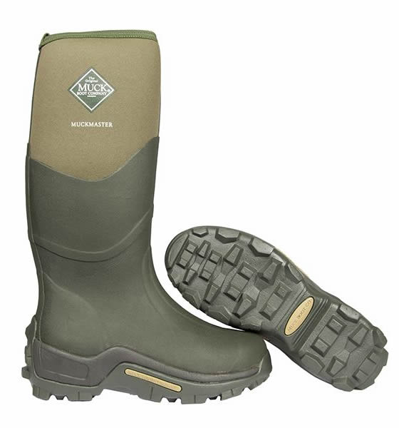 Muck Boot Muckmaster Moss Green Wellingtons