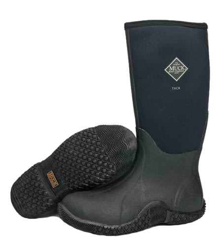 Muck Boot Tack Classic Black Wellingtons