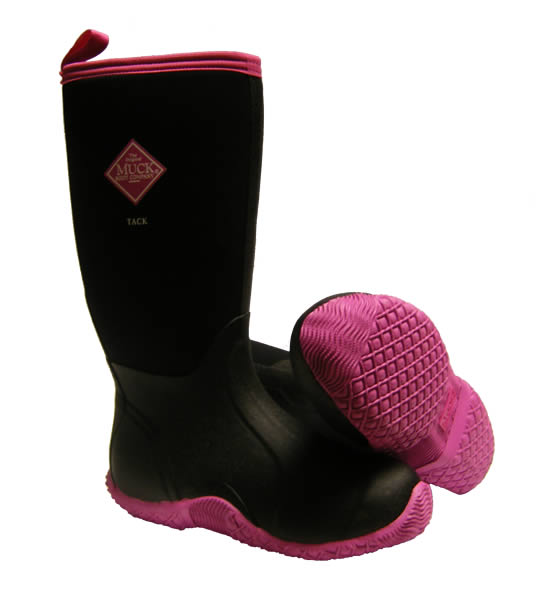 Muck Boot Tack Classic Hot Pink Wellingtons