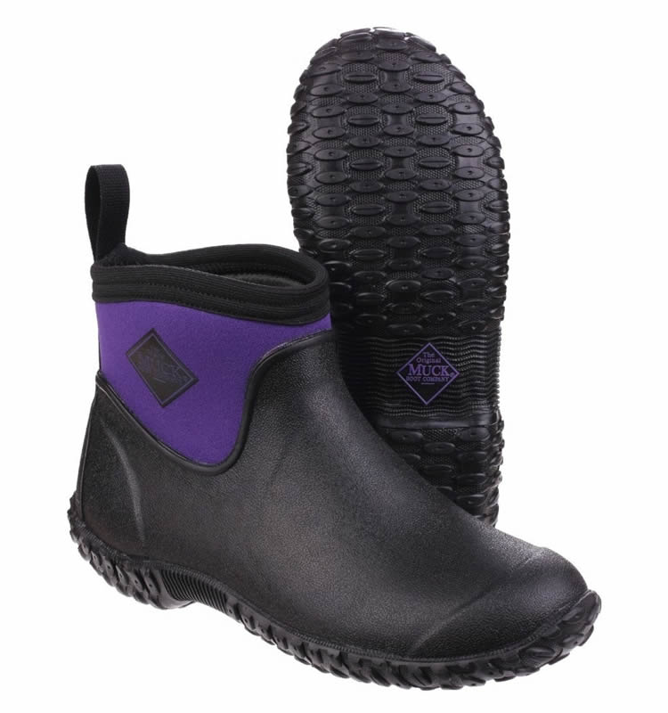 Muck Boot Womens Muckster II Ankle Boots Purple