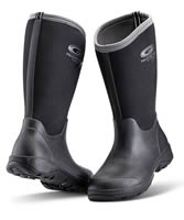 Grubs Fieldline Black Wellingtons