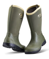 Grubs Fieldline Green Wellingtons