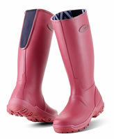 Grubs Rainline Rosewood Wellingtons